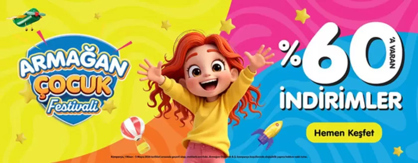 Armağan Oyuncak kataloğu | Oferta | 2026-04-08T00:00:00.000Z - 2026-05-08T00:00:00.000Z