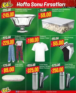 Olicenter Marketçilik kataloğu, Hınıs | Fırsat avcıları için teklifler | 2026-04-10T00:00:00.000Z - 2026-04-12T00:00:00.000Z
