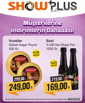 Show Market kataloğu, Baharözü | Herkes için cazip özel teklifler | 2026-04-13T00:00:00.000Z - 2026-04-19T00:00:00.000Z