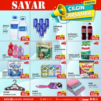 Sayar Avm kataloğu, Sarayönü | İndirimler ve kampanyalar | 2026-04-15T00:00:00.000Z - 2026-04-15T00:00:00.000Z