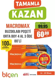 Biçen Market kataloğu, Sarayönü | Oferta | 2026-04-15T00:00:00.000Z - 2026-04-20T00:00:00.000Z