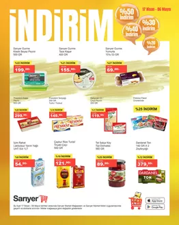 Sarıyer Market kataloğu, Keçiören | Oferta | 2026-04-16T00:00:00.000Z - 2026-05-06T00:00:00.000Z
