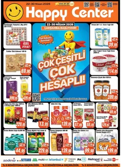 Happy Center kataloğu | Tüm müşteriler için harika teklif | 2026-04-22T00:00:00.000Z - 2026-04-30T00:00:00.000Z