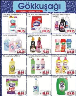 Gökkuşağı Market kataloğu | Oferta | 2026-04-22T00:00:00.000Z - 2026-04-23T00:00:00.000Z