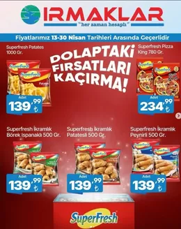 Irmaklar Market kataloğu | Oferta | 2026-04-22T00:00:00.000Z - 2026-04-30T00:00:00.000Z