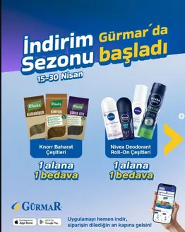 Gürmar kataloğu | Oferta | 2026-04-22T00:00:00.000Z - 2026-04-30T00:00:00.000Z