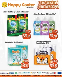 Happy Center kataloğu | Fırsat avcıları için harika teklifler | 2026-04-22T00:00:00.000Z - 2026-04-30T00:00:00.000Z