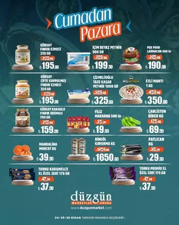 Düzgün Market kataloğu, Ortaköy (Sakarya) | Oferta | 2026-04-24T00:00:00.000Z - 2026-04-26T00:00:00.000Z