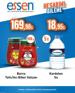 Essen AVM kataloğu, Koçyayla | Sizin için özel teklifler | 2026-04-24T00:00:00.000Z - 2026-04-26T00:00:00.000Z