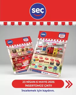 Seç Market kataloğu | Tasarrufçular için en iyi teklifler | 2026-04-23T00:00:00.000Z - 2026-05-06T00:00:00.000Z