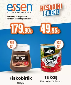 Essen AVM kataloğu, Sarıbük | Sizin için en iyi tekliflerimiz | 2026-04-29T00:00:00.000Z - 2026-05-10T00:00:00.000Z