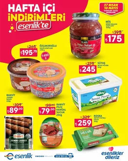 Esenlik kataloğu, Sarıbük | Özel fırsatlar | 2026-04-27T00:00:00.000Z - 2026-05-10T00:00:00.000Z