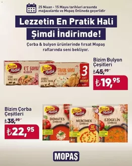 Mopaş kataloğu, Sarıbük | Tüm fırsat avcıları için en iyi teklifler | 2026-04-25T00:00:00.000Z - 2026-05-15T00:00:00.000Z