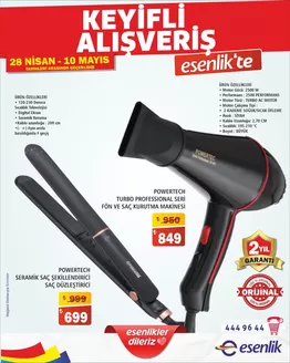 Esenlik kataloğu | Sizin için en iyi fırsatlarımız | 2026-04-28T00:00:00.000Z - 2026-05-10T00:00:00.000Z