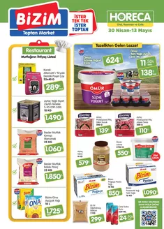 Bizim Toptan kataloğu | Sizin için en iyi tekliflerimiz | 2026-04-30T00:00:00.000Z - 2026-05-13T00:00:00.000Z