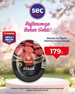 Seç Market kataloğu | En iyi fırsatlar ve indirimler | 2026-04-23T00:00:00.000Z - 2026-05-06T00:00:00.000Z