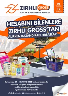Zırhlı Toptan market kataloğu, Akşehir | 1 10 MAYIS BURSA ESKISEHIR | 2026-05-01T00:00:00.000Z - 2026-05-10T00:00:00.000Z