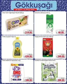 Gökkuşağı Market kataloğu, Yangı | Oferta | 2026-05-08T00:00:00.000Z - 2026-05-21T00:00:00.000Z