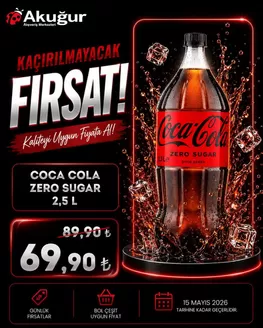 Ak Uğur Market kataloğu, Mecidiye (Edirne) | Oferta | 2026-05-11T00:00:00.000Z - 2026-05-15T00:00:00.000Z