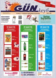 Gün Süpermarket kataloğu | Gün Süpermarket katalog | 2026-05-12T00:00:00.000Z - 2026-06-05T00:00:00.000Z