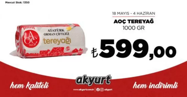 Akyurt Süpermarket kataloğu | Akyurt Süpermarket katalog | 2026-05-18T00:00:00.000Z - 2026-06-04T00:00:00.000Z