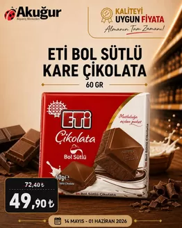 Ak Uğur Market kataloğu, Kargıpınarı | Oferta | 2026-05-18T00:00:00.000Z - 2026-06-01T00:00:00.000Z