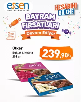 Essen AVM kataloğu, Gündüzbey | Herkes için cazip özel teklifler | 2026-05-21T00:00:00.000Z - 2026-05-31T00:00:00.000Z