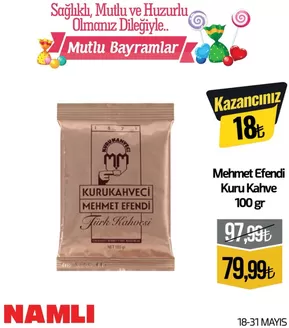Namlı Hipermarketleri kataloğu | En iyi fırsatlar ve indirimler | 2026-05-18T00:00:00.000Z - 2026-05-31T00:00:00.000Z