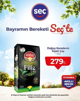 Seç Market kataloğu, Savaştepe | Fırsat avcıları için harika teklifler | 2026-05-21T00:00:00.000Z - 2026-06-03T00:00:00.000Z