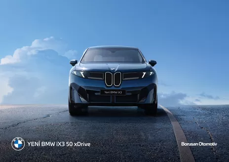 BMW kataloğu, Antakya | Yeni BMW iX3 50 xDrive | 2026-05-28T00:00:00.000Z - 2026-06-11T00:00:00.000Z