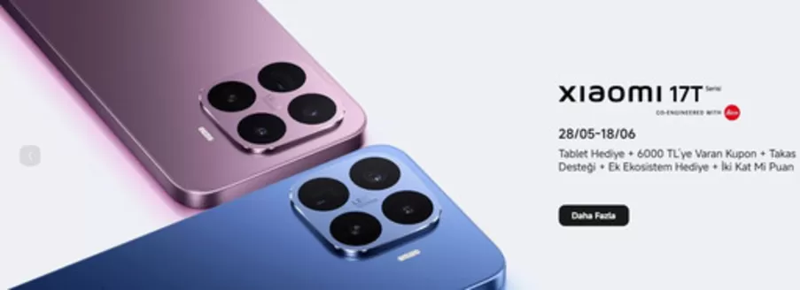 Xiaomi kataloğu, Uzunkavak | Oferta | 2026-05-29T00:00:00.000Z - 2026-06-18T00:00:00.000Z