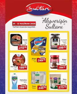 Sultan Market kataloğu, Çankaya | Özel fırsatlar ve indirimler | 2026-06-01T00:00:00.000Z - 2026-06-13T00:00:00.000Z