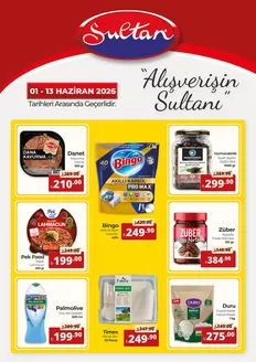 Sultan Market kataloğu, Çankaya | Insert 1 | 2026-06-01T00:00:00.000Z - 2026-06-13T00:00:00.000Z