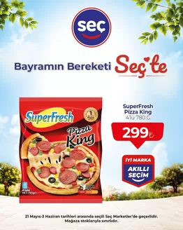 Seç Market kataloğu, Derecik (Kütahya) | Seç Market katalog | 2026-05-21T00:00:00.000Z - 2026-06-03T00:00:00.000Z