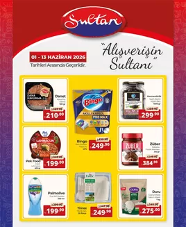 Sultan Market kataloğu | Sultan Market katalog | 2026-06-01T00:00:00.000Z - 2026-06-13T00:00:00.000Z