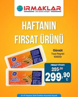 Irmaklar Market kataloğu, Fıstıklı | Oferta | 2026-06-03T00:00:00.000Z - 2026-06-07T00:00:00.000Z