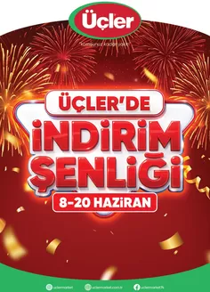 Üçler Market kataloğu | Üçler Market katalog | 2026-06-08T00:00:00.000Z - 2026-06-20T00:00:00.000Z