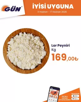 Gün Süpermarket kataloğu, Terme | Tasarrufçular için en iyi teklifler | 2026-06-11T00:00:00.000Z - 2026-06-17T00:00:00.000Z
