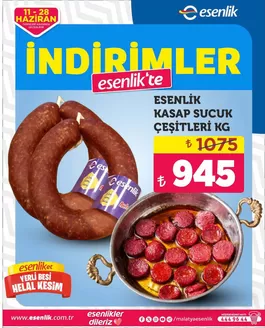 Esenlik kataloğu | Tüm müşteriler için harika teklif | 2026-06-11T00:00:00.000Z - 2026-06-28T00:00:00.000Z