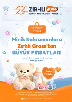 Zırhlı Toptan market kataloğu, Akbaba | BEBEK INSERT | 2026-06-26T00:00:00.000Z - 2026-07-05T00:00:00.000Z