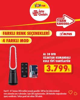 Şok Market kataloğu, Köse | Oferta | 2026-07-01T00:00:00.000Z - 2026-07-07T00:00:00.000Z