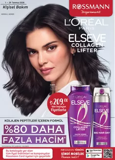 Rossmann kataloğu | Temmuz kisisel bakim katalogu | 2026-07-01T00:00:00.000Z - 2026-07-29T00:00:00.000Z
