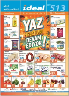 İdeal Hipermarket kataloğu | Bulten | 2026-07-03T00:00:00.000Z - 2026-07-19T00:00:00.000Z