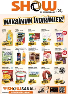 Show Market kataloğu | Show Market katalog | 2026-07-03T00:00:00.000Z - 2026-07-16T00:00:00.000Z