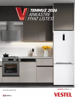Vestel kataloğu | Ankastre Ürünler | 2026-07-01T00:00:00.000Z - 2026-07-31T00:00:00.000Z