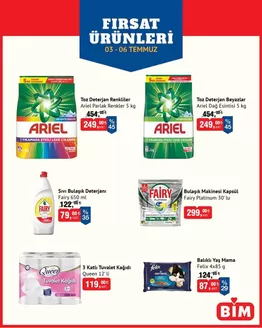 BİM kataloğu | Özel fırsatlar | 2026-07-03T00:00:00.000Z - 2026-07-06T00:00:00.000Z