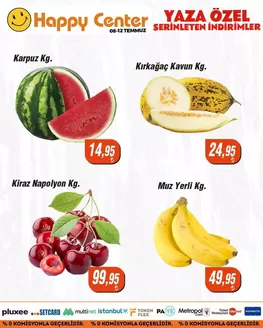 Happy Center kataloğu | Sizin için özel teklifler | 2026-07-08T00:00:00.000Z - 2026-07-12T00:00:00.000Z