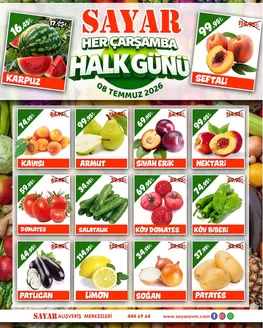 Sayar Avm kataloğu | Sayar Avm katalog | 2026-07-08T00:00:00.000Z - 2026-07-08T00:00:00.000Z