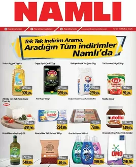 Namlı Hipermarketleri kataloğu | Namlı Hipermarketleri katalog | 2026-07-10T00:00:00.000Z - 2026-07-23T00:00:00.000Z