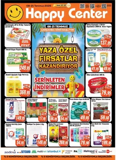 Happy Center kataloğu | Güncel özel kampanyalar | 2026-07-08T00:00:00.000Z - 2026-07-21T00:00:00.000Z